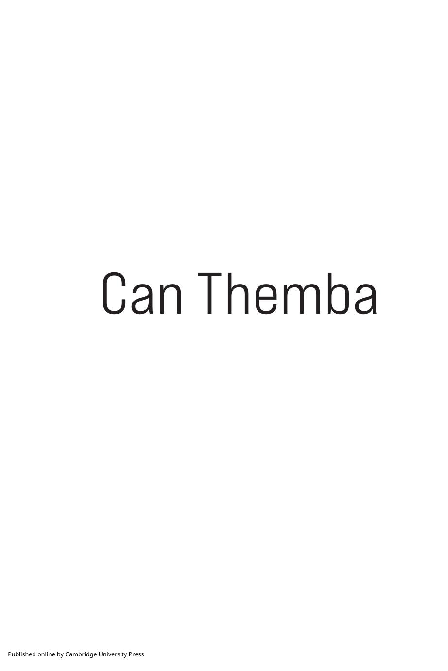 Can Themba: The Making and Breaking of the Intellectual Tsotsi. A Biography by Siphiwo Mahala