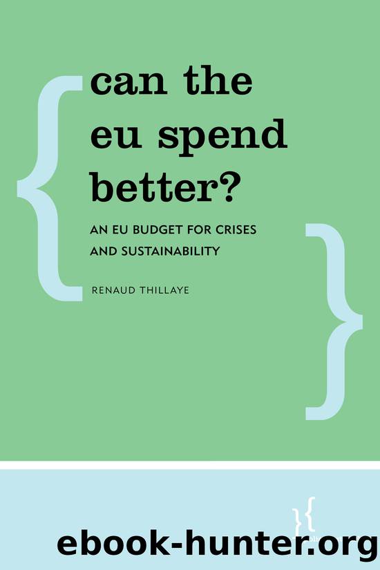 Can the EU Spend Better? by Thillaye Renaud;