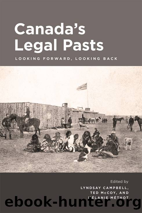 Canada's Legal Pasts by Lyndsay Campbell