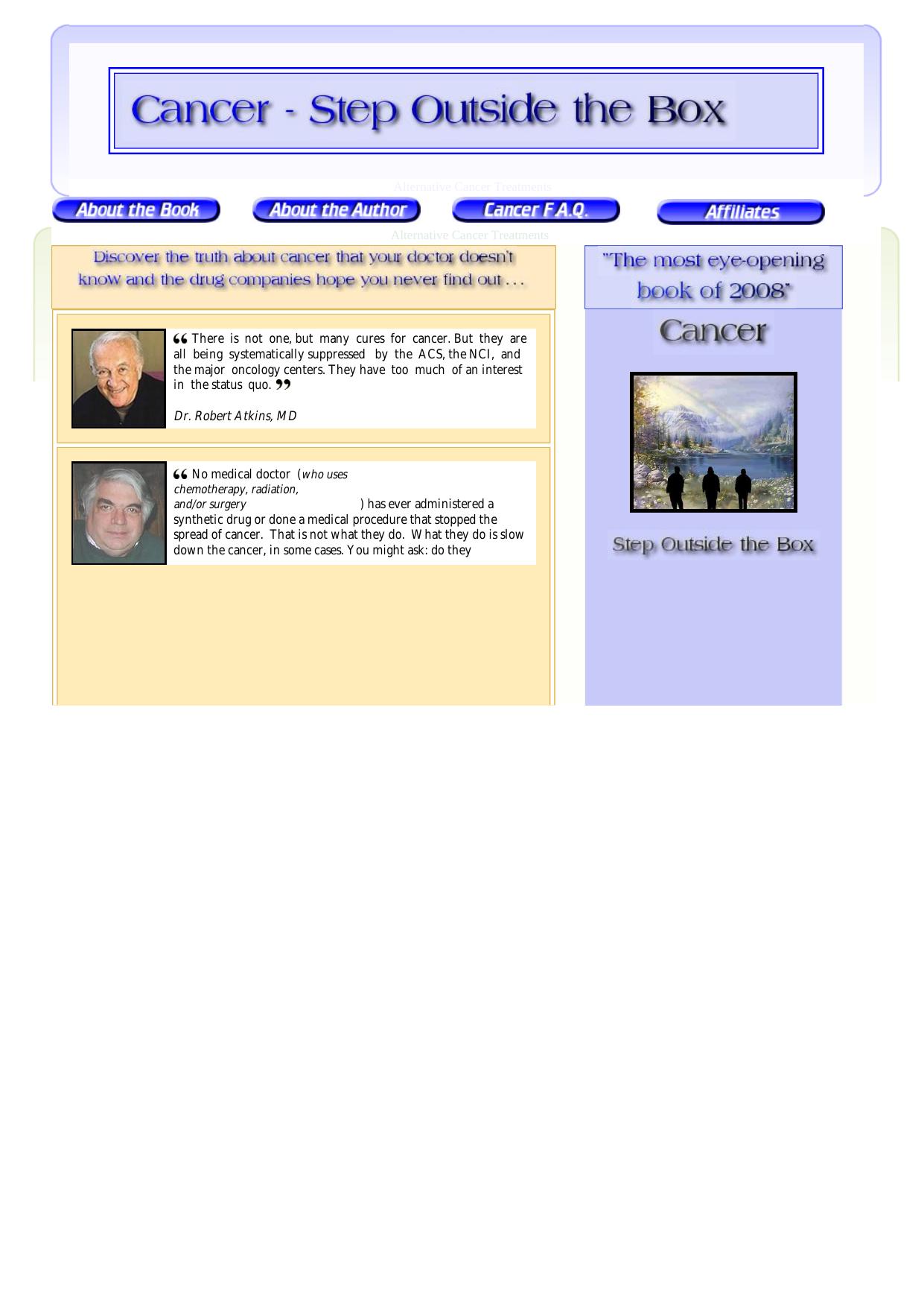 Cancer - Step Outside The Box. by Best of Kuszter's Collection