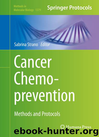 Cancer Chemoprevention by Sabrina Strano