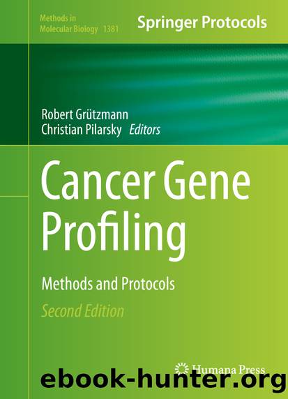 Cancer Gene Profiling by Robert Grützmann & Christian Pilarsky