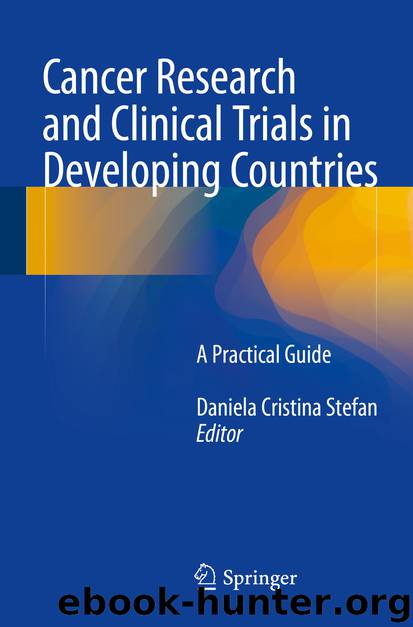 Cancer Research and Clinical Trials in Developing Countries by Daniela Cristina Stefan