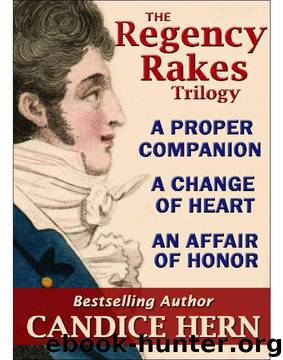 Candice Hern by The Regency Rakes Trilogy