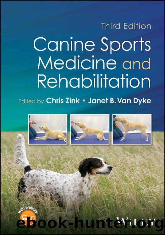 Canine Sports Medicine and Rehabilitation by Chris Zink & Janet B. Van Dyke
