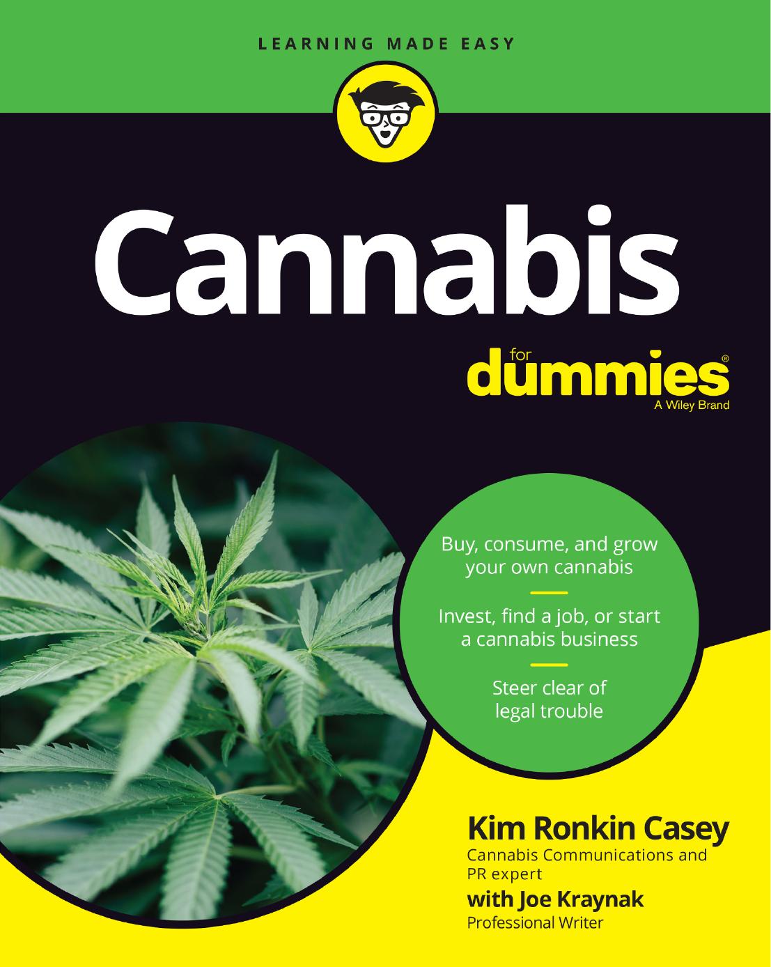 Cannabis for Dummies by Kim Ronkin Casey Joe Kraynak