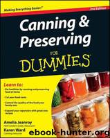 Canning and Preserving for Dummies by Jeanroy Amelia