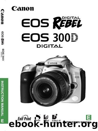 Canon EOS 63MP Digital Rebel Camera Body Only Manual by Unknown