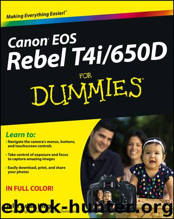 Canon EOS Rebel T4i650D For Dummies by Julie Adair King