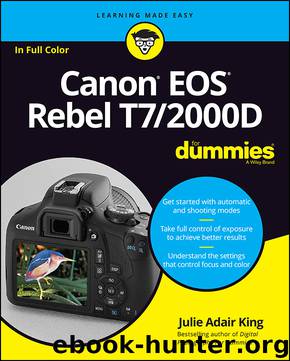 Canon EOS Rebel T72000D For Dummies by Julie Adair King