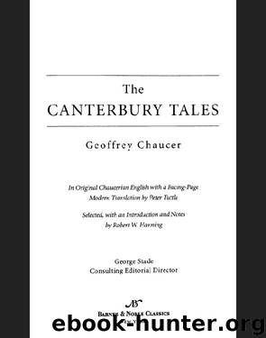 Canterbury Tales (Barnes & Noble Classics Series) by Geoffrey Chaucer