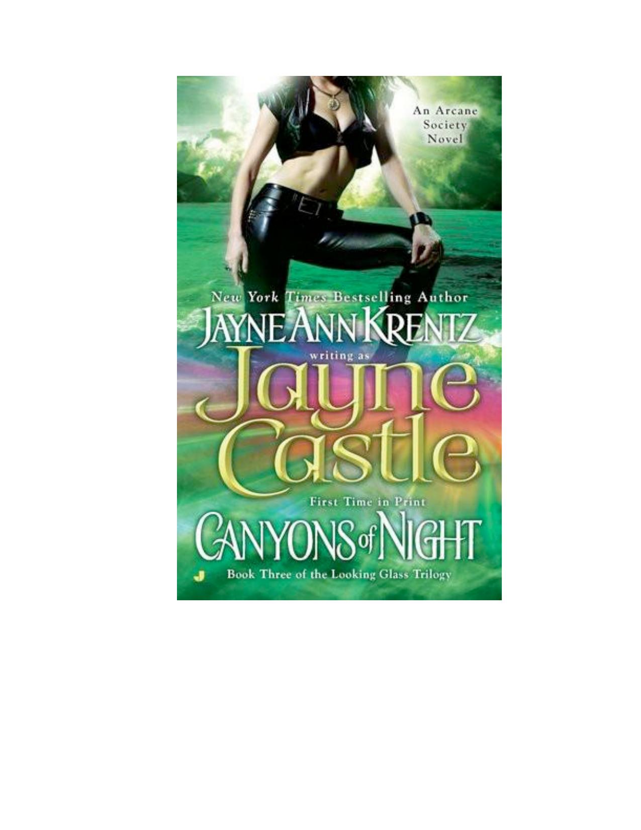 Canyons of Night: Book Three of the Looking Glass Trilogy by Jayne Castle