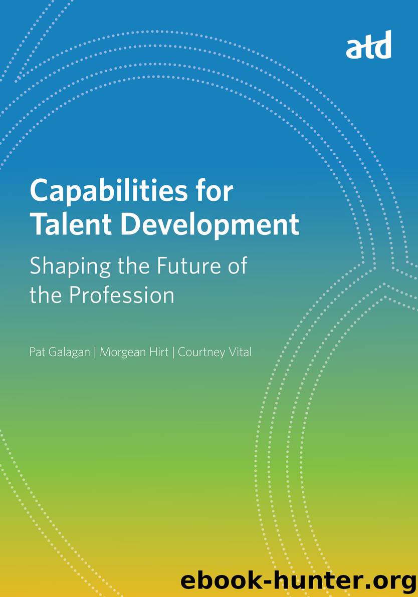 Capabilities for Talent Development by Pat Galagan & Morgean Hirt & Courtney Vital