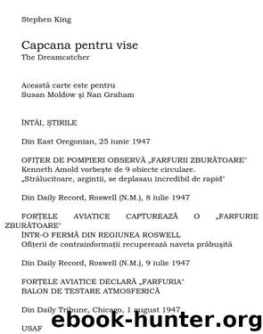 Capcana pentru vise by Stephen King
