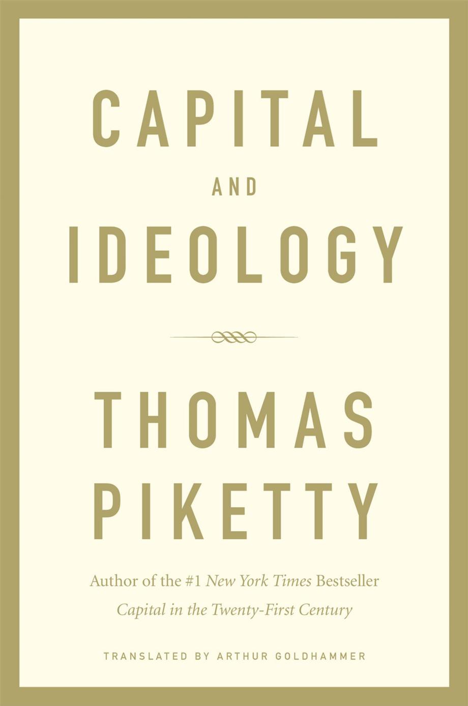 Capital and Ideology by Thomas Piketty