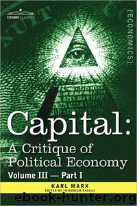 Capital, Vol. 3 by Karl Marx
