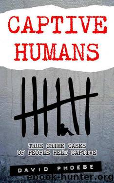 Captive Humans: true crime cases of people held captive by Phoebe David