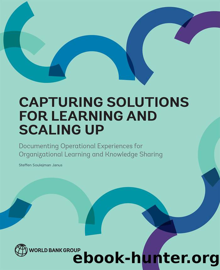 Capturing Solutions for Learning and Scaling Up by Steffen Soulejman Janus