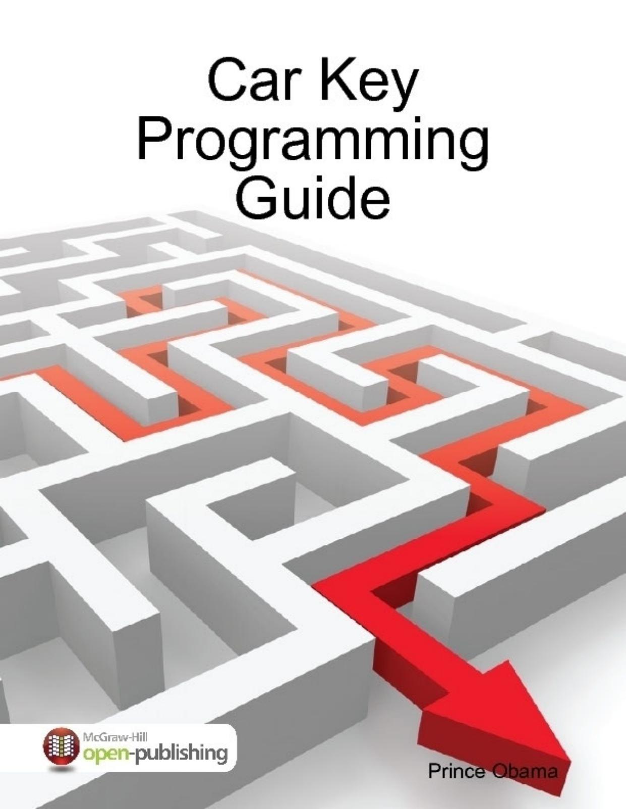 Car Key Programming Guide by Prince Obama