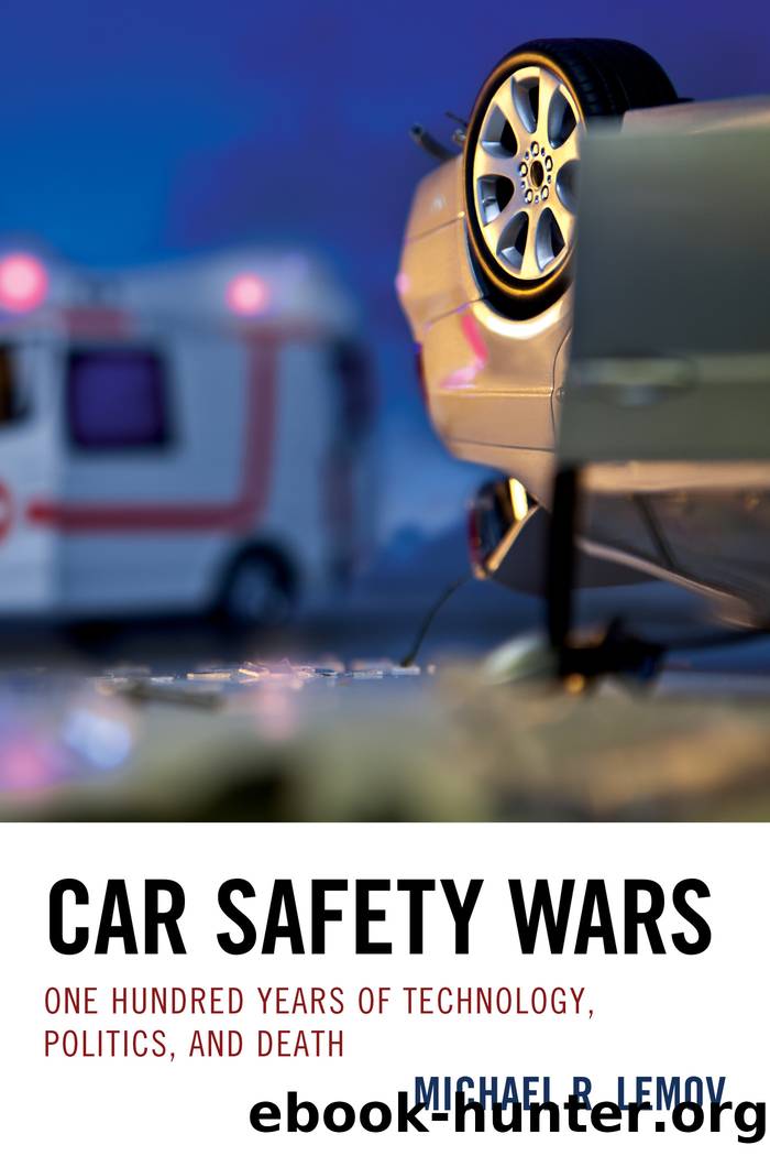 Car Safety Wars by Lemov Michael R.;