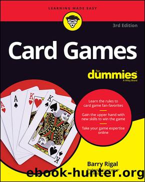 Card Games For Dummies by Barry Rigal