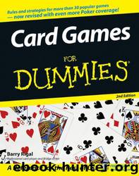 Card Games For Dummies: 2nd Edition by Barry Rigal