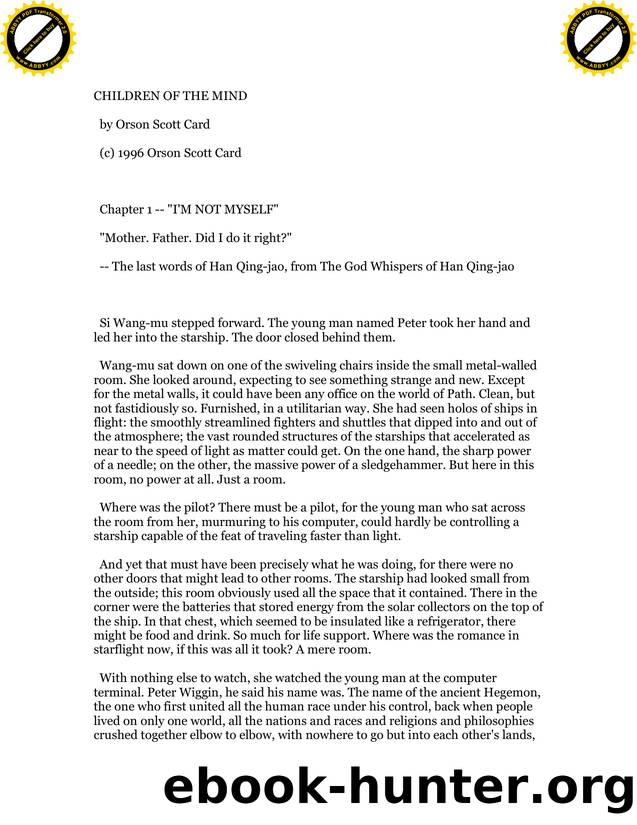 Card, Orson Scott - Ender's Saga 04 by Children Of The Mind