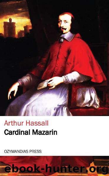 Cardinal Mazarin by Arthur Hassall