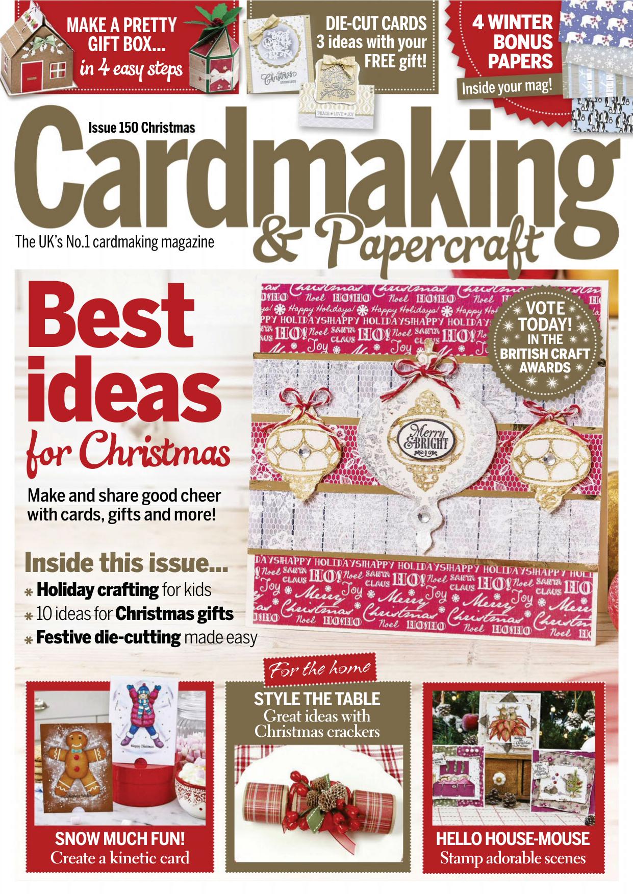Cardmaking & Papercraft - Christmas 2016 by Unknow