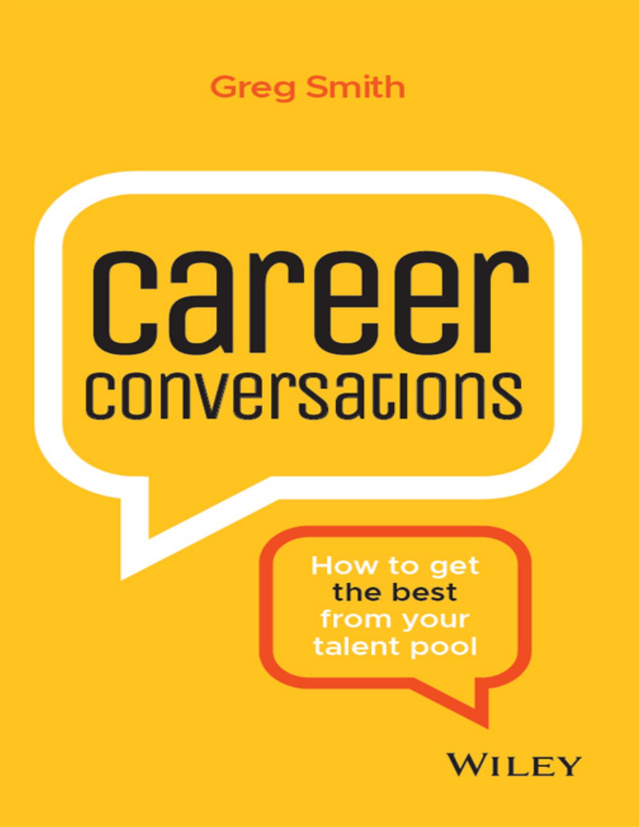 Career Conversations by Greg Smith