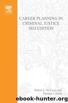 Career Planning in Criminal Justice by Thomas J Doyle