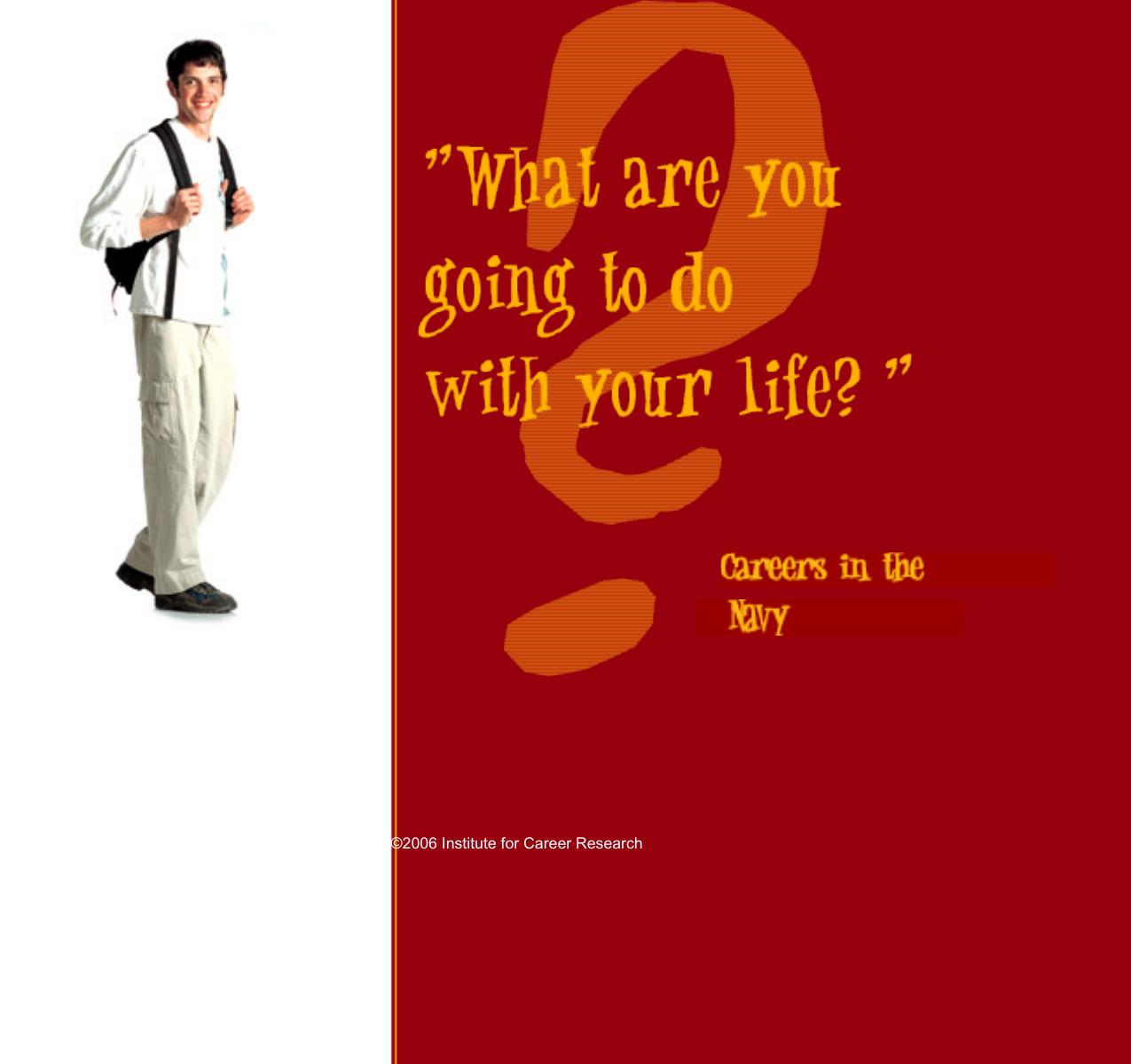 Careers in the United States Navy by Institute for Career Research