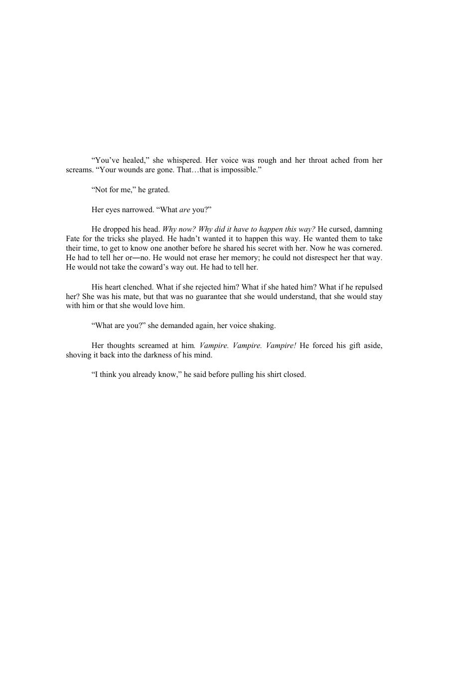 Caressed by Night by Amanda J. Greene