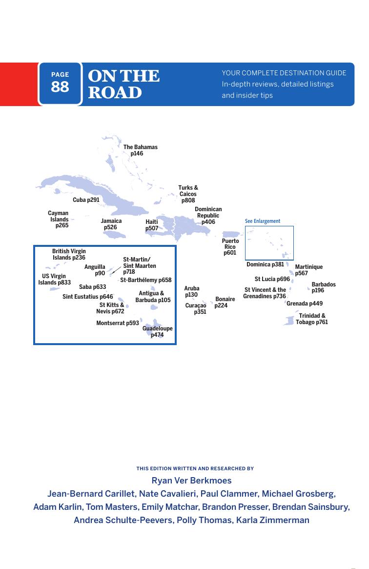 Caribbean Islands 6 - Contents (Chapter) by Lonely Planet