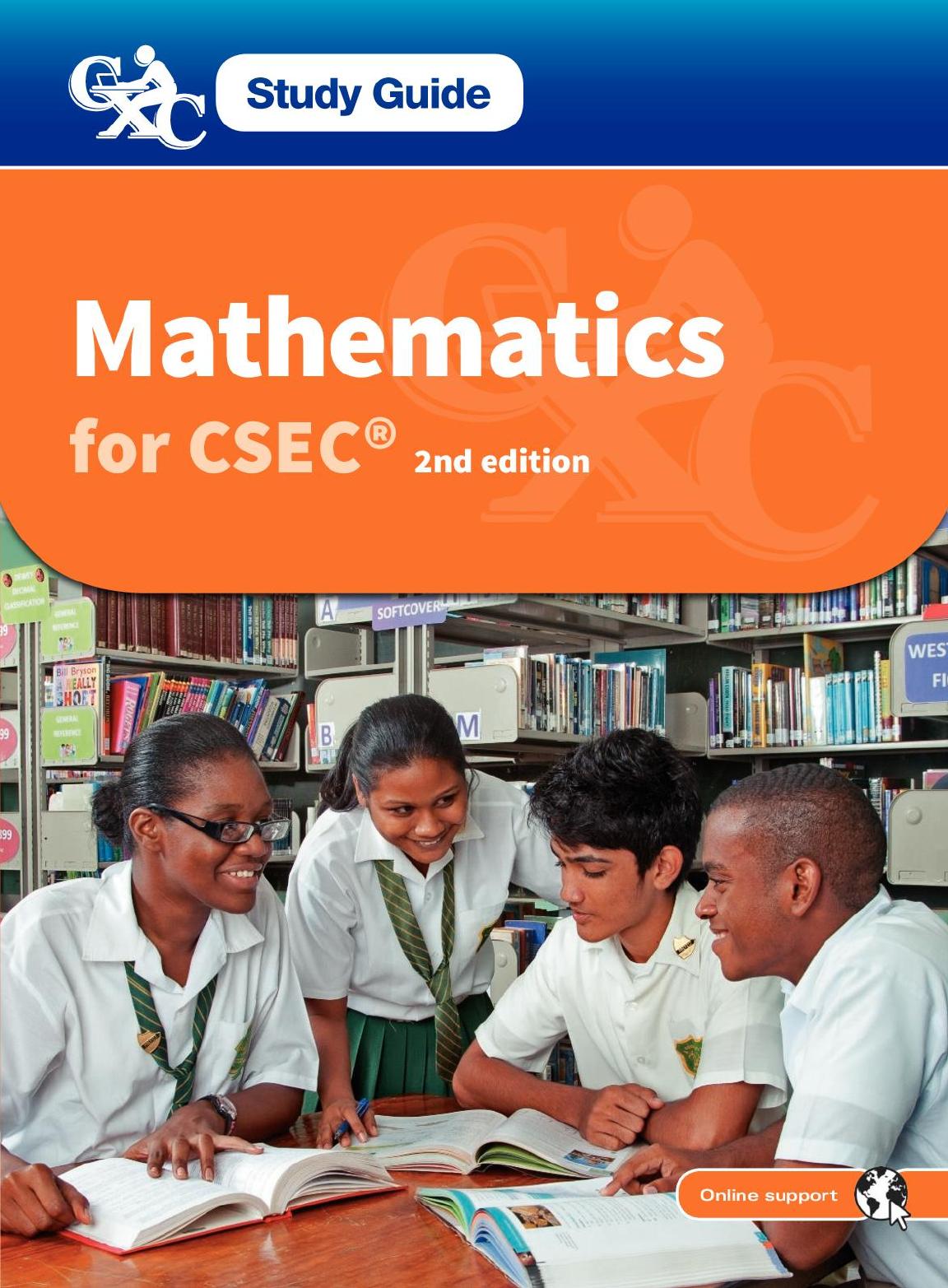Caribbean Maths for CSEC Study Guide by Unknown