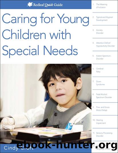 Caring for Young Children with Special Needs by Cindy Croft