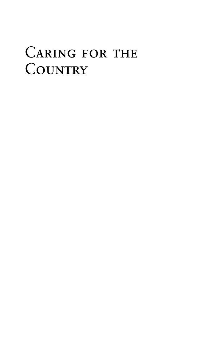 Caring for the Country: Family Doctors in Small Rural Towns by Howard K. Rabinowitz MD (auth.)
