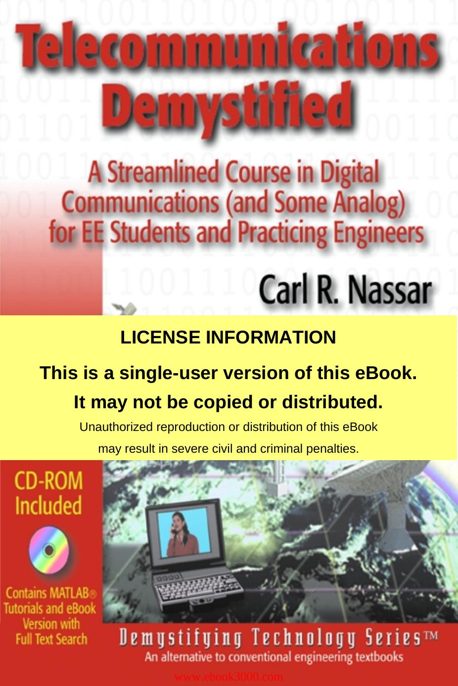 Carl Nassar - Telecommunications Demystified by Unknow