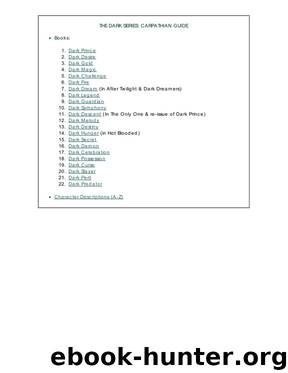 Carpathian Guide by Christine Feehan