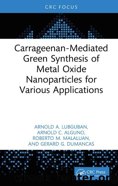 Carrageenan-Mediated Green Synthesis of Metal Oxide Nanoparticles for Various Applications by Arnold A. Lubguban & Arnold C. Alguno & Roberto M. Malaluan & and Gerard G. Dumancas