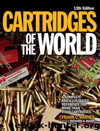 Cartridges of the World by Richard A. Mann