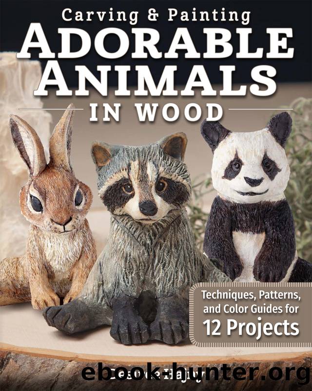 Carving & Painting Adorable Animals in Wood by Desiree Hajny