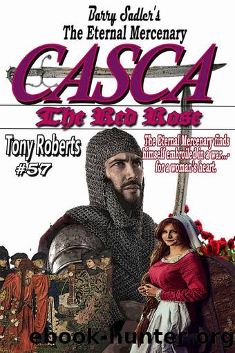 Casca 57: The Red Rose by Tony Roberts