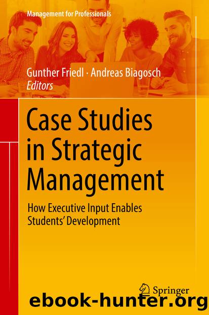 Case Studies in Strategic Management by Unknown