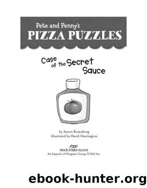 Case of the Secret Sauce by Aaron Rosenberg