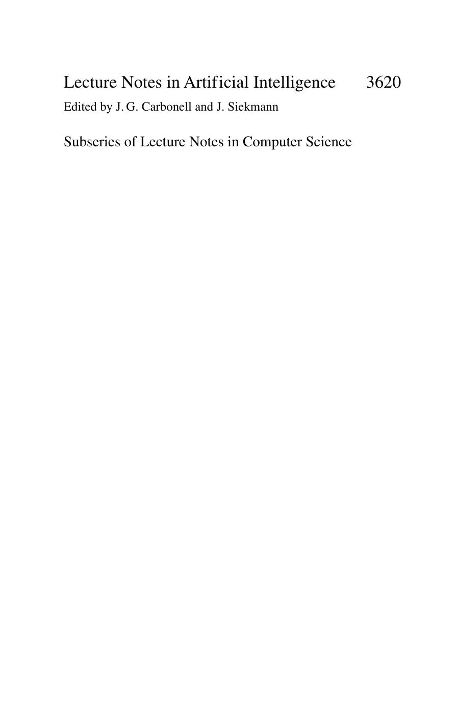 Case-Based Reasoning Research and Development: 6th International Conference on Case-Based Reasoning, ICCBR 2005, Chicago, IL, USA, August 23-26, 2005, by Hector Munoz-Avila Francesco Ricci