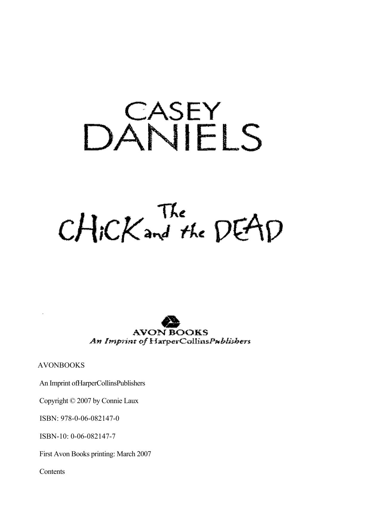 Casey Daniels - Pepper Martin 02 by The Chick & the Dead