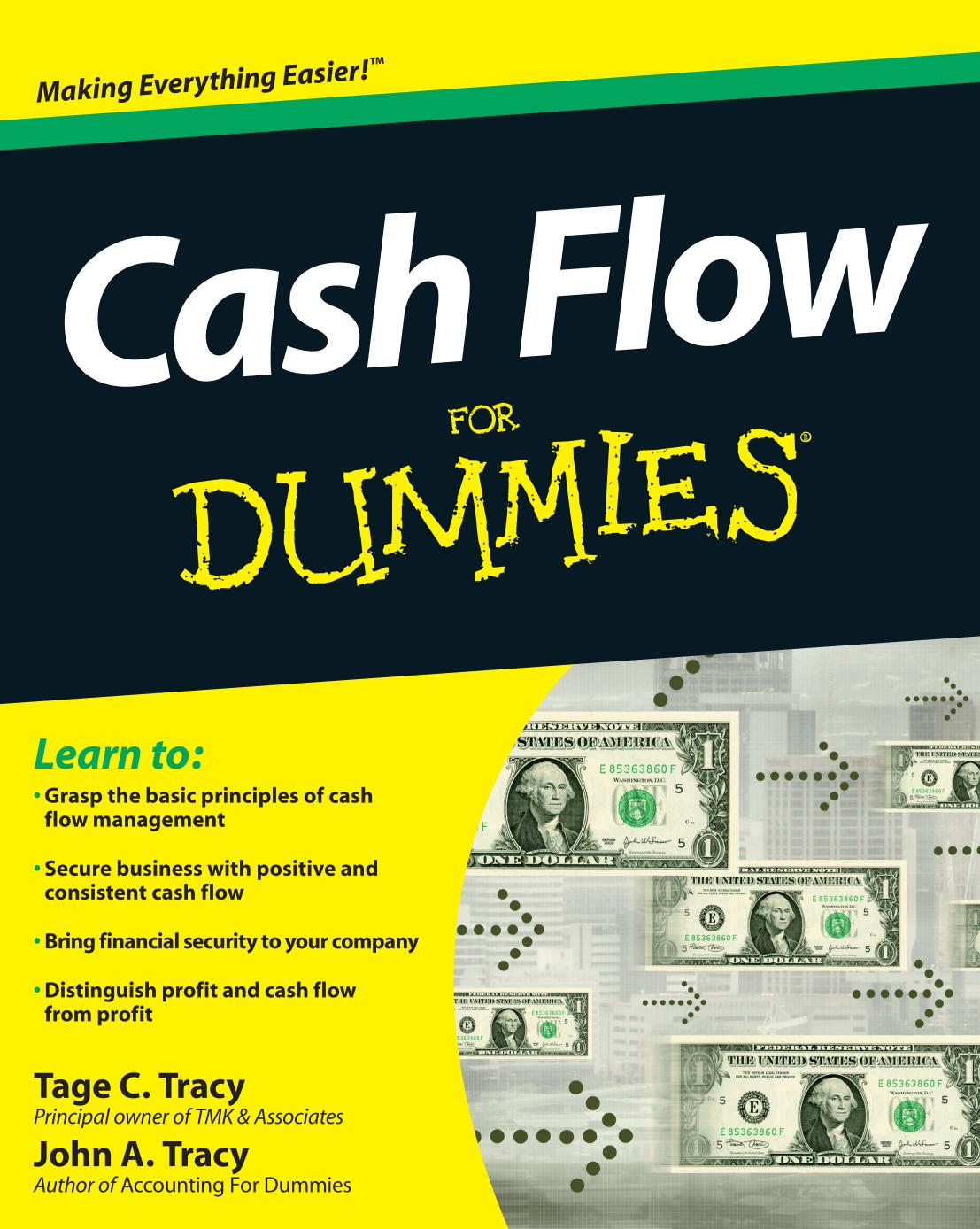 Cash Flow For Dummies by Tracy Tage C. & Tracy John A