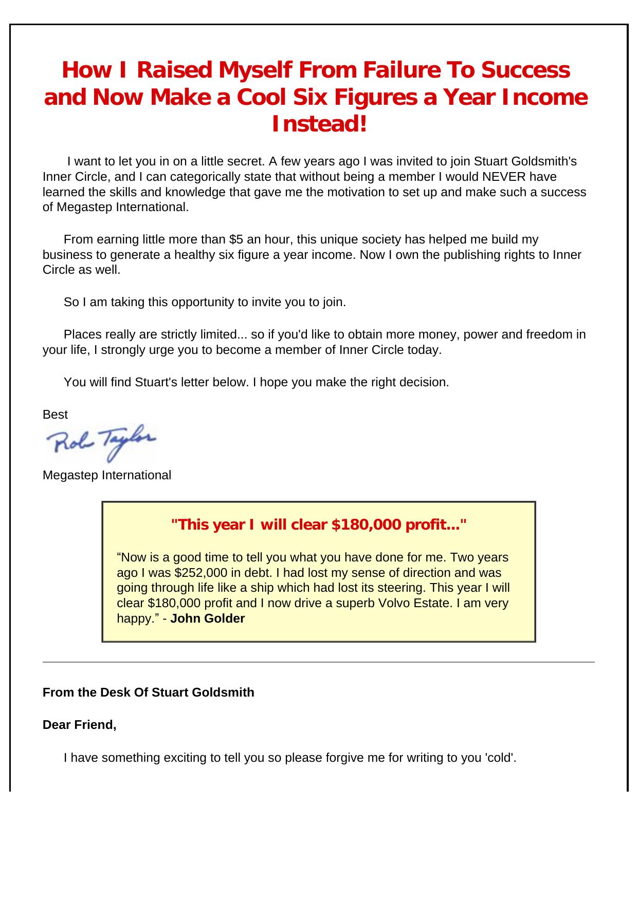 Cashocean Wealth, Power & Freedom Program. by Best of Kuszter's Collection