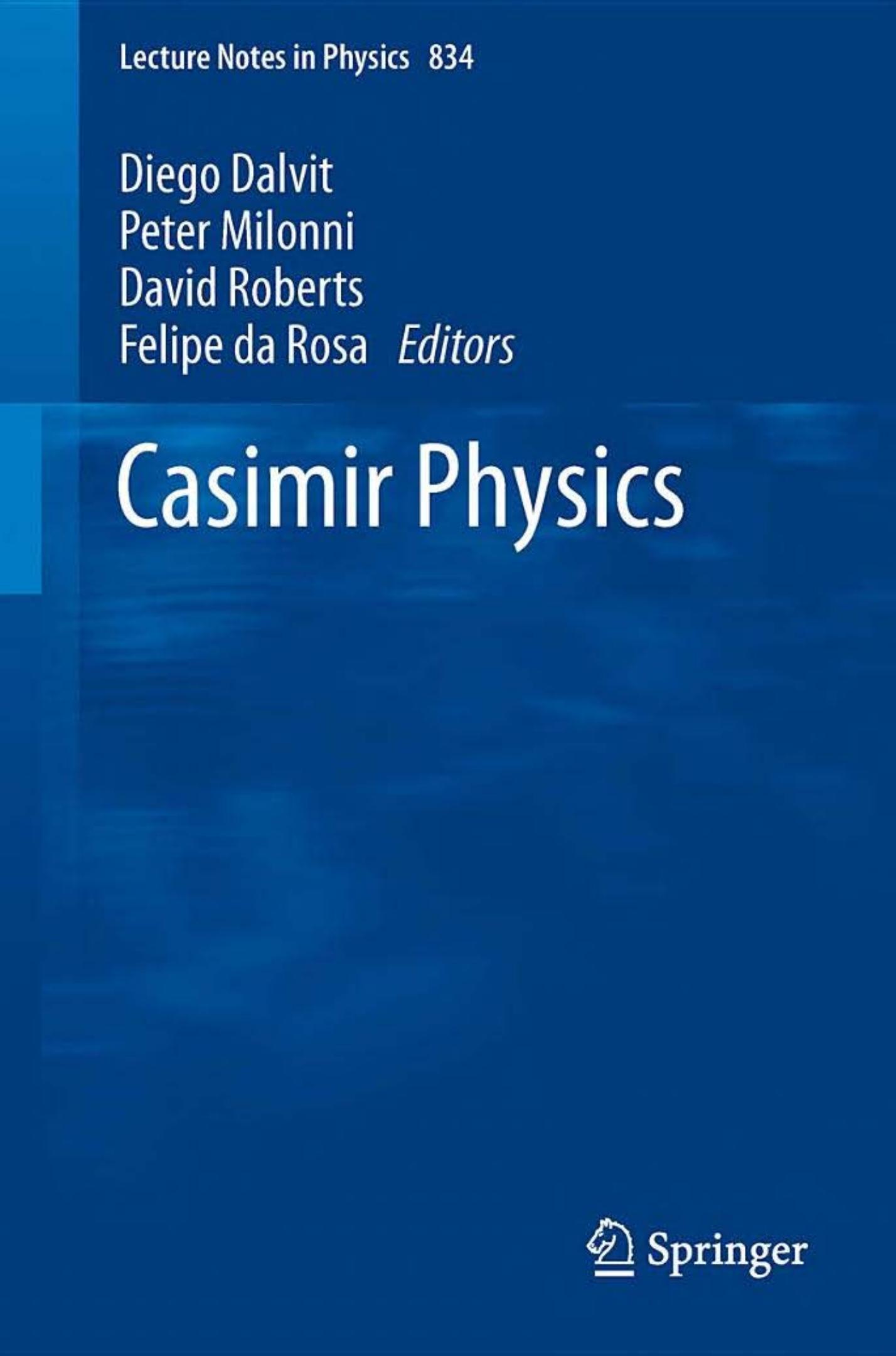 Casimir Physics by unknow